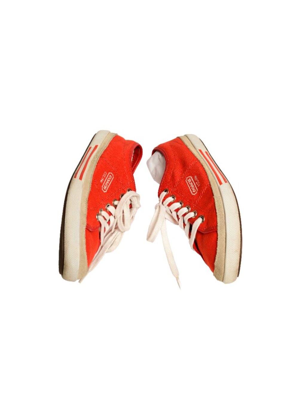 COACH - Orange Canvas Sneakers Size 8- Casual / Y2K - Picture 13 of 13